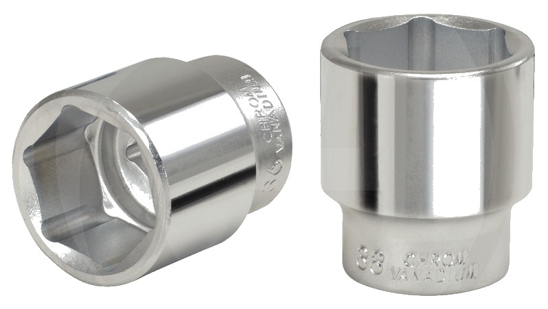 KS Tools 3/4" CLASSIC Sechskant-Stecknuss, kurz, 60 mm