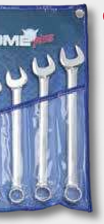 KS Tools CHROMEplus® Ringmaulschlüssel-Satz, abge 276 mm