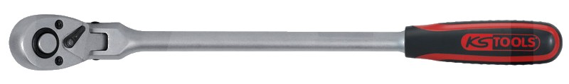 KS Tools Cârlig reversibil articulat 1/2", 440 mm - 72 dinti
