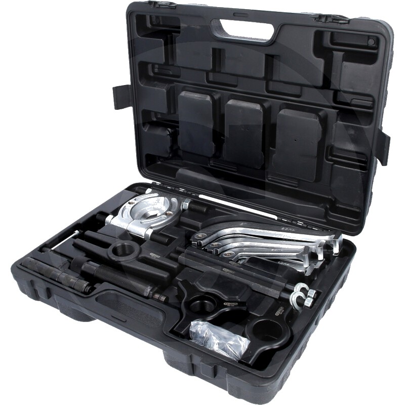 KS Tools Extractoare hidraulice, 2 și 3 brațe - 22 piese