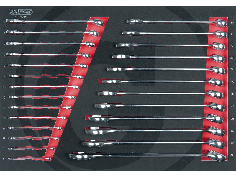 KS Tools Set chei inelare - 26-buc.
