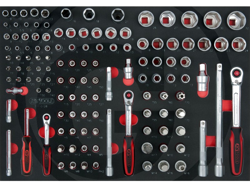 KS Tools Set chei tubulare 390 x 564 x 35 mm