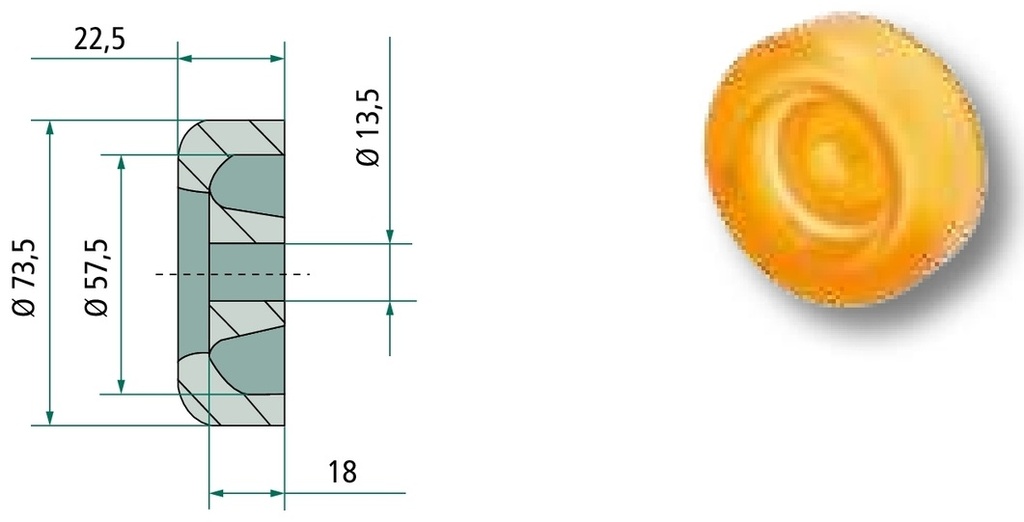 AL-KO Capac tip RP-325,pentru tip RP 33/335