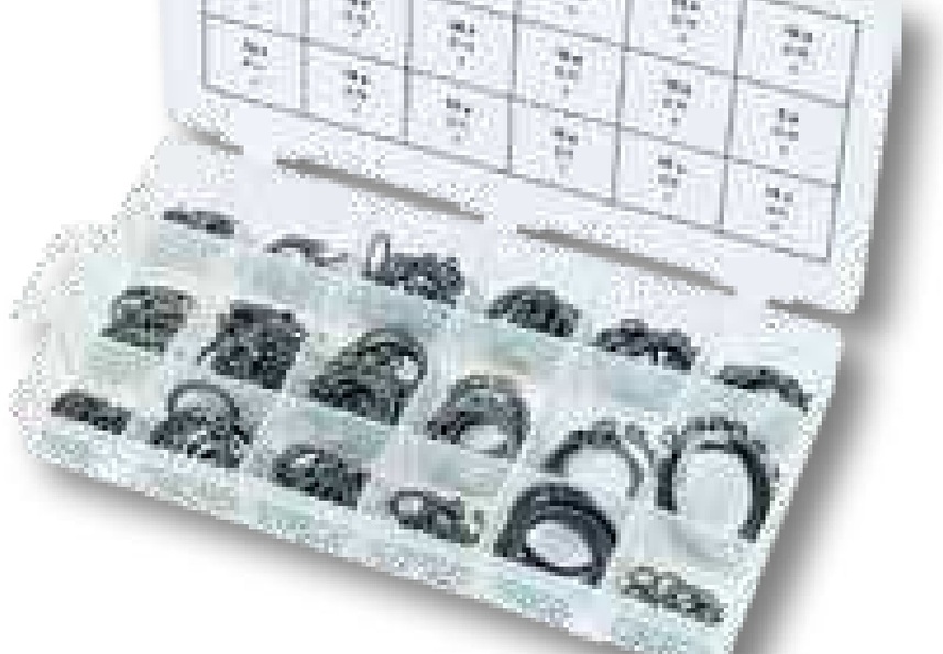 KS Tools Sortiment inele elastice - 225-teilig, nach DIN 472/471
