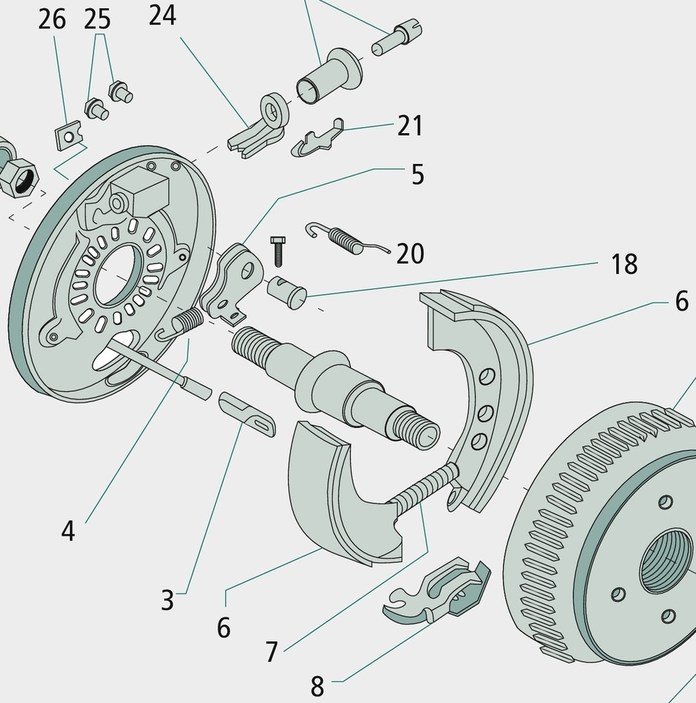 AL-KO Set rulmenti compacti - pana la 1500 kg