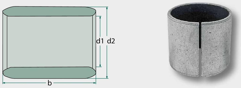 Lagar de alunecare 30 mm