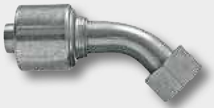 Gates PNE 10 DKOR 3/8" 45° - Niplu sertizare GATES
