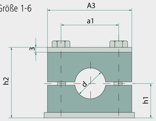 STAUFF Brătări pentru tevi RS E V 35 V