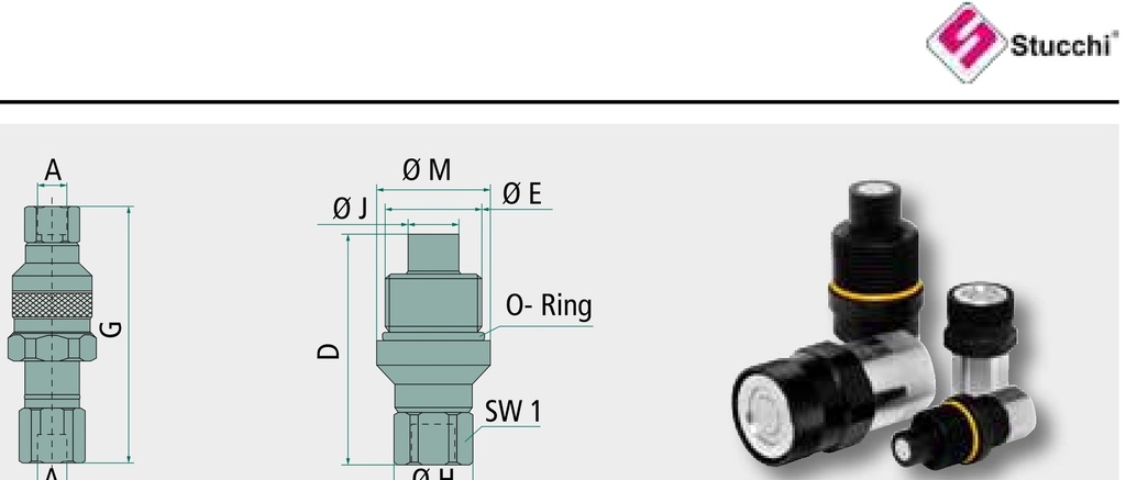 Stucchi KS-VEP 1/4" IR 1 1