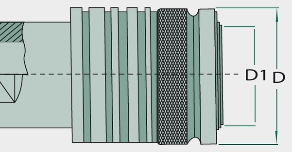 KM 1/4 (G1/4") DN06-BG1 - Mufa de conectare filet interior