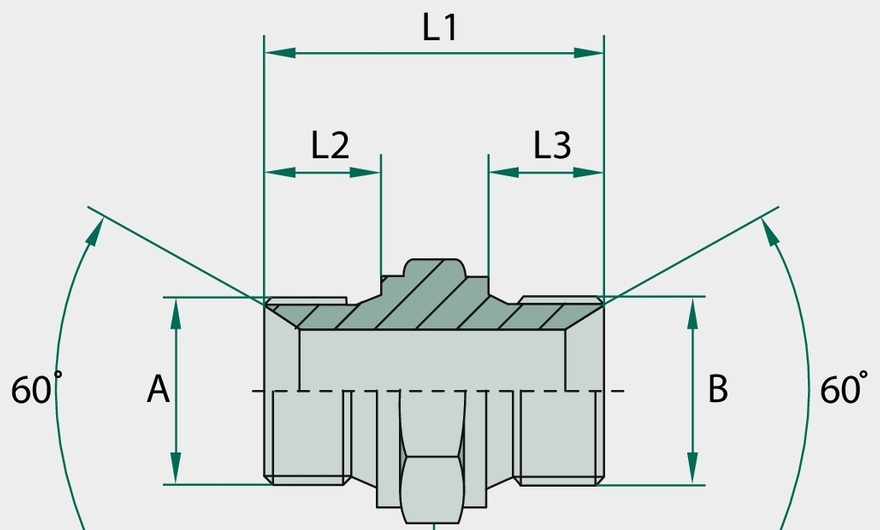 GRA M26 M-MET x M22 M-MET - Adaptor drept