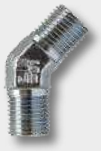 WA 3/8 M-BSP x 3/8 M-NPT 45° - Winkel Adapter