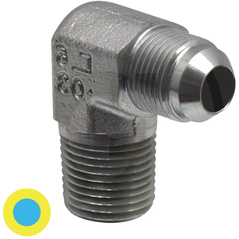 WA 1,1/16 M-JIC x 3/4 M-NPT - Winkel Adapter