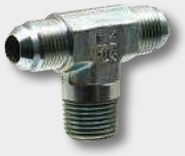 TA 1/2 M-JIC x 1/8 M-NPT - T- Adapter
