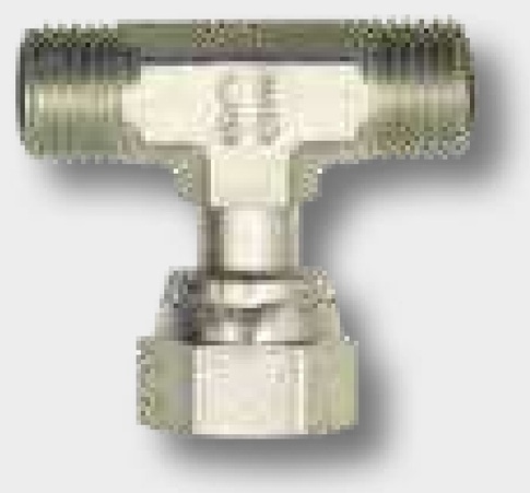 TA 1 3/16-12 M-FS-M-ORFS - Adaptor tip T