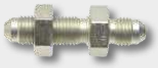 GSA 1/2 M-JIC x 1/2 M-JIC - Adaptor drept perete despărţitor