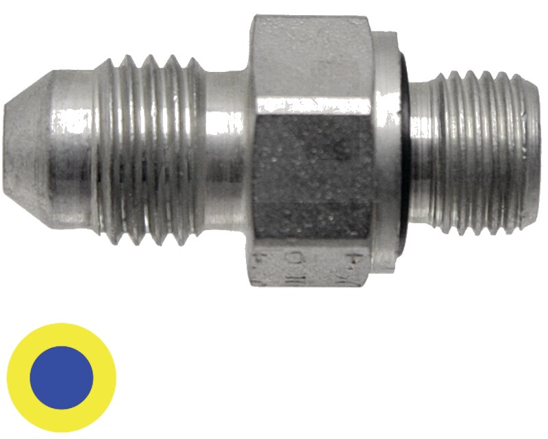 GA 9/16 M-JIC x 1/2 M-BSP-WD - Adaptor drept