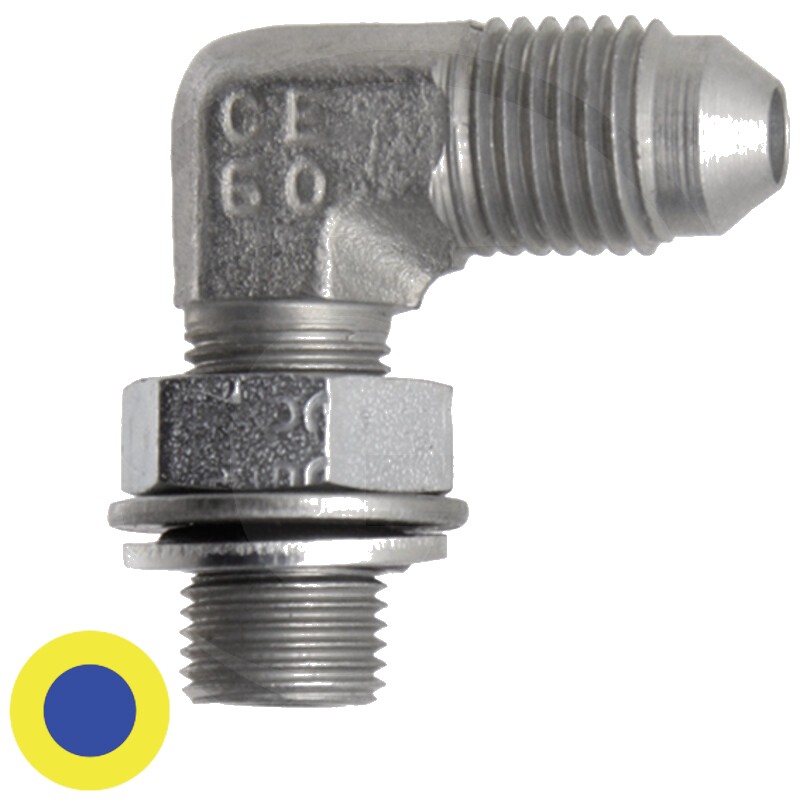 WAE 1.1/16 M-JIC x 1/2 M-BSP - Adaptor unghiular reglabil