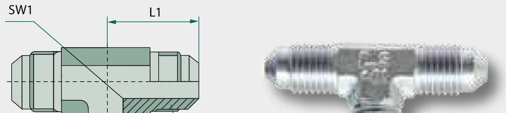 TA 3/4 M-JIC - Adaptor tip T