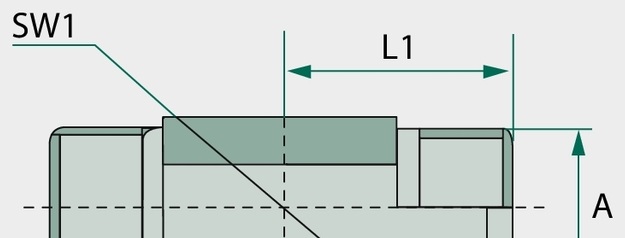 TA 1/4 M-BSP - Adaptor tip T