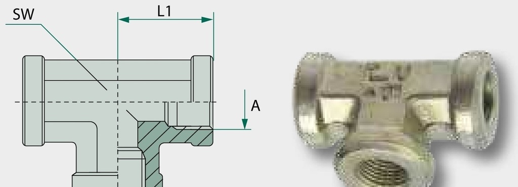 TA 1 F-BSP - Adaptor tip T