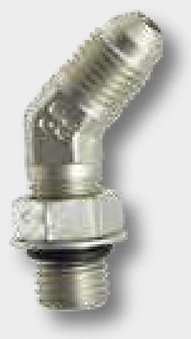 WAE 9/16 M-JIC x 9/16 M-UNF 45° - Adaptor unghiular reglabil