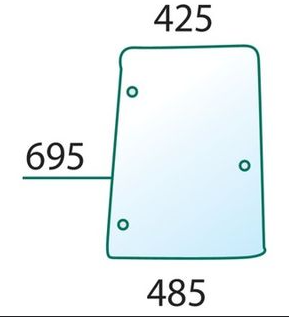 Geam Lateral 192002A2 