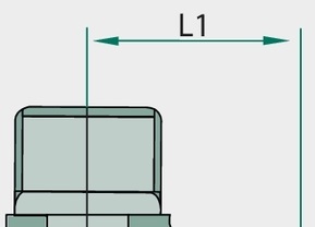 LAE 1 M-ORFS - Adaptor L reglabil