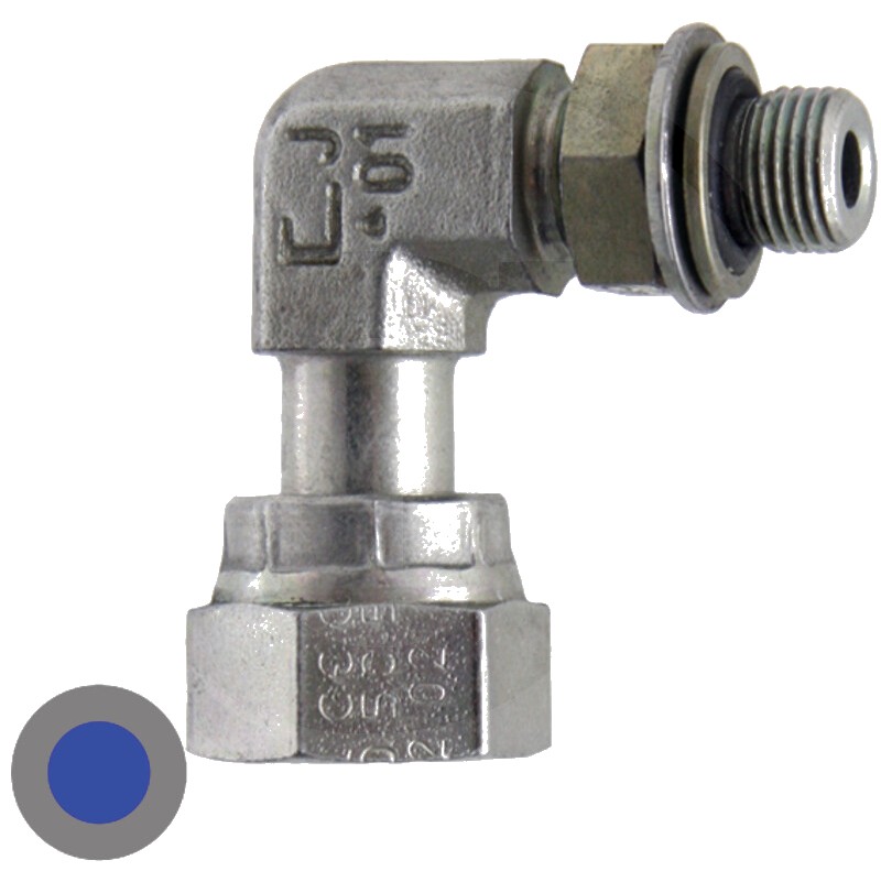 WAE 1 FS-ORFS x 1/2 M-BSP - Adaptor unghiular perete despărţitor