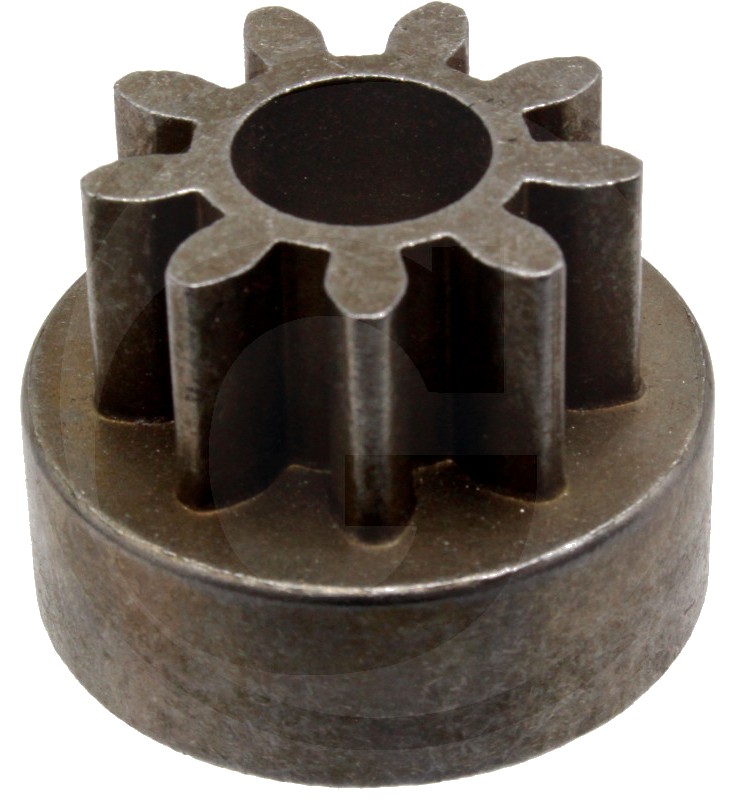 AS-Motor Ritzel links 9 Zähne - stânga
