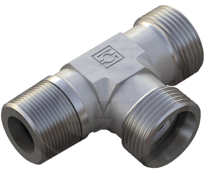 STAUFF X-LER 08 L 1/4 KEG - Racord cu filet exterior, tip T