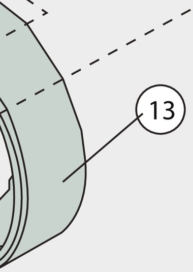 KNOTT Tambur frana standard