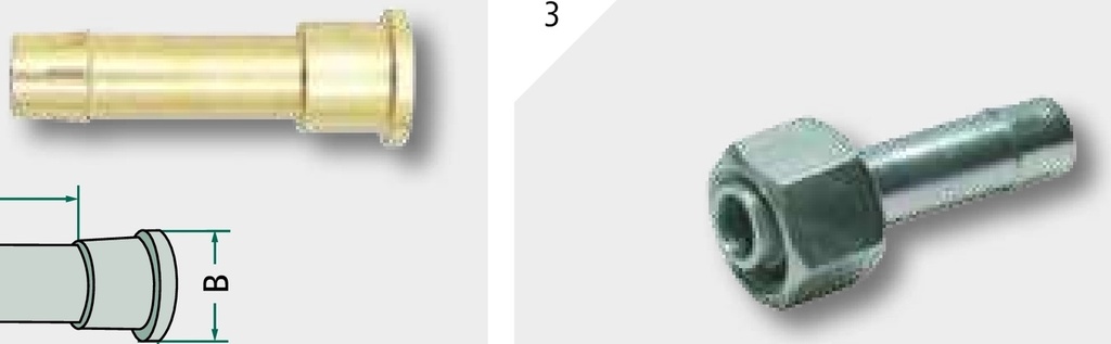 Conector T 15 mm