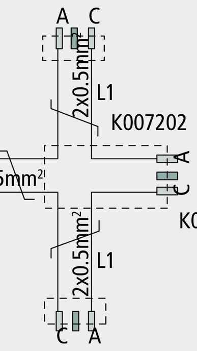 KNORR Bremse Modul ax Stecher pentru modul ax K007202