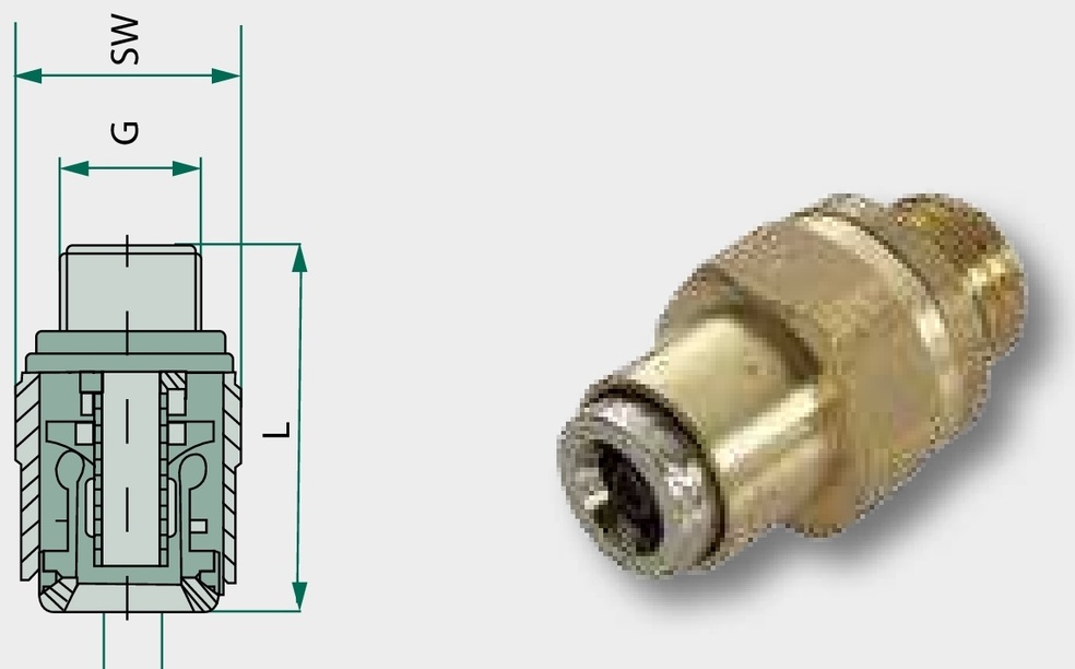 Racord de verificare rapida 30,5 mm