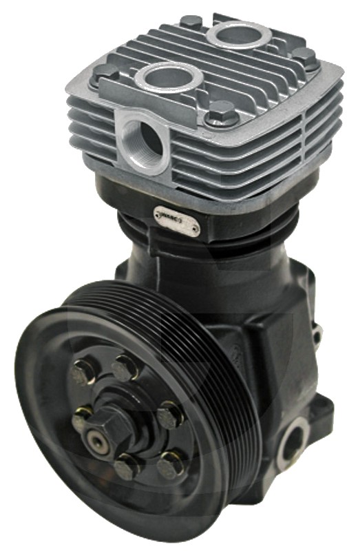 Wabco Compresor - pentru John Deere cu roata pentru curea trapezoidala, distanta pana la mijlocul canelurii 22,5 mm