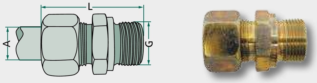 Conector insurubabil 8 mm