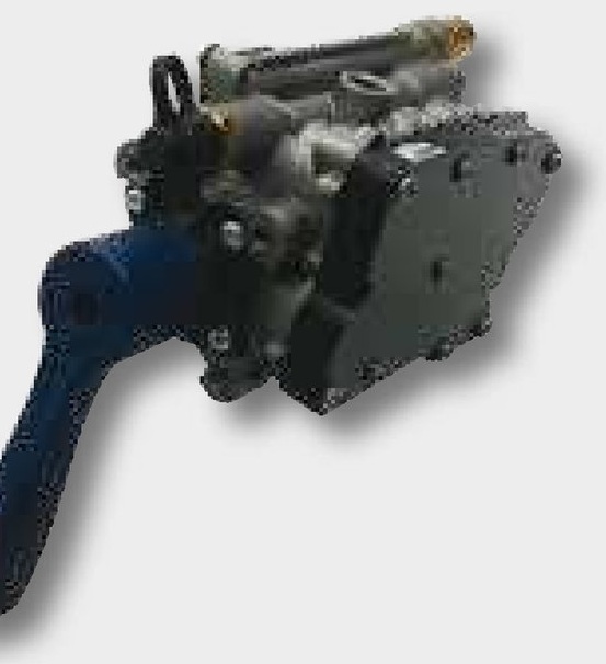 Wabco TASC-Supapa de reglare cu suspensie pneumatica RTR 2-circuite, levierul se blocheaza la adancire