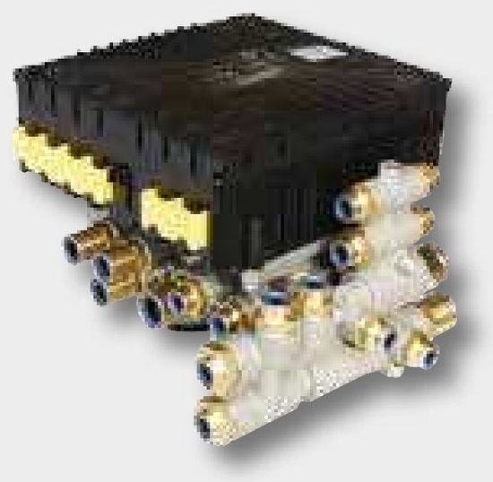 Wabco EBS-E Modulator pentru remorca - • EBS E 4S/ 3M, tip Premium, pentru remorca • 24 Volt,7 x GIO • cu ECAS 1 - punct