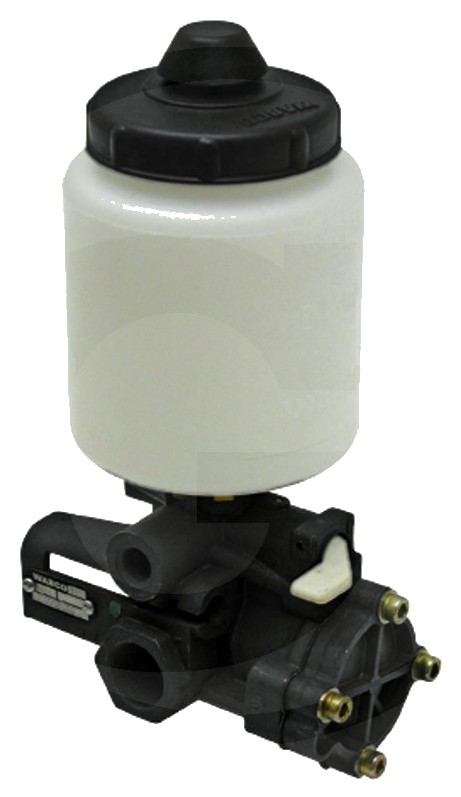 Wabco Pompa antigel • Previne înghețarea dispozitivelor • Injectie automata de antigel • Recipient de 0,5 l • Debit 0,2 