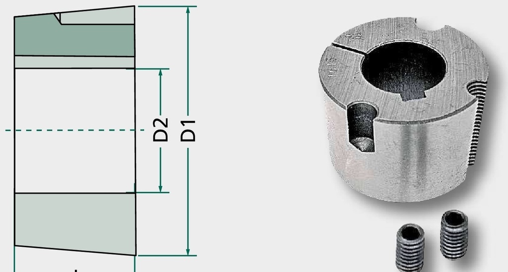 Bucsa de prindere conica 25,4 mm