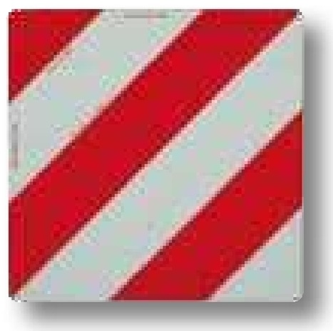 Panou de avertizare 423x423 mm