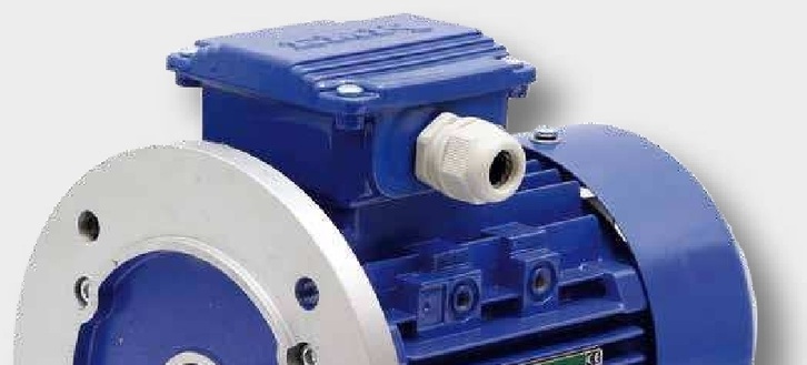 EM-IE2-63-4-B3/5-230V-0,18 kW N=1400/min B3/5 mit Flansch- und Fußbefestigung