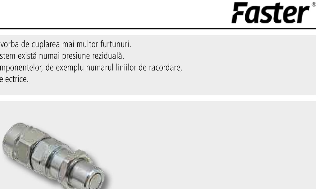 Faster MF Kit schimb stecher, electric, 7 pini 08