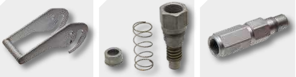Faster P206G Stecher IG 2x 1/2" BSP Zn-Ni - Stecher de cuplare