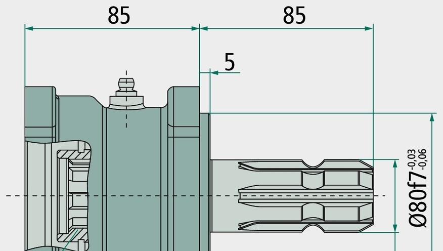 Rulment pompă cu piston - 1.3/8, 6 piese Ax 1 3/8 "6 bucăți