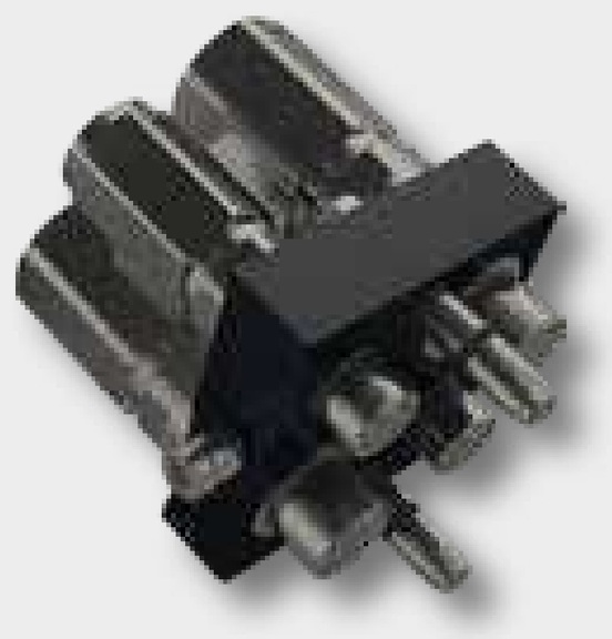 Faster P510 Mufa 2x1/2" BSP-2x3/4" BSP ZnNi 08, 12