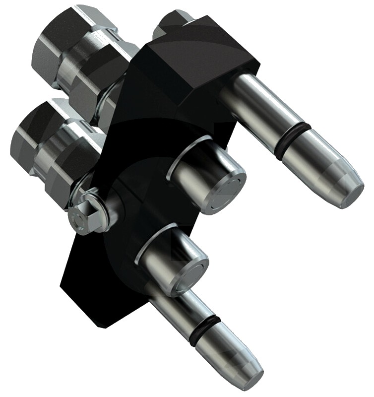 Faster PB06 Stecher IG 2x 3/8" BSP DN10 06