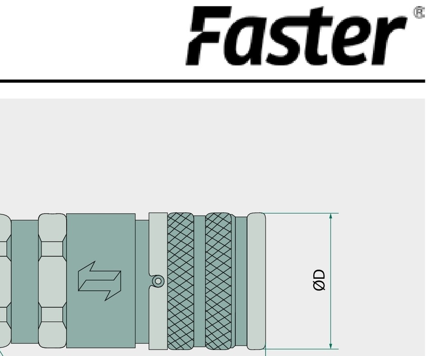 Faster 3FFH 12 34 GAS F 4