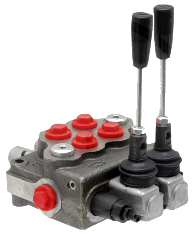 Walvoil Distribuitor hidraulic SD5-2-P-18L-AET W 4/3-Wege, 2 x doppeltwirkend (A-B geschlossen / Federrückstellung)